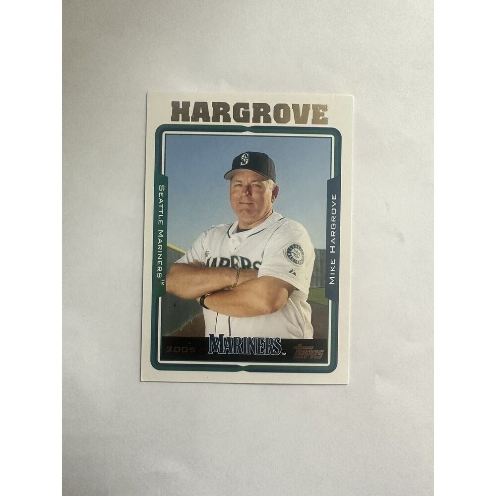 2005 Topps Update Mike Hargrove #UH85
